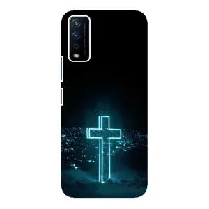 Християнські Чохли для ViVO Y12s (AlphaPrint) (Хрест і місто)