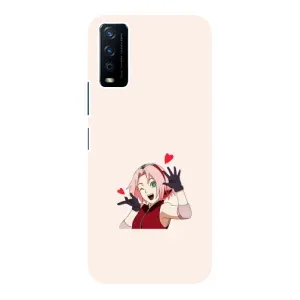 Чохли Персонажі Аніме Наруто для ViVO Y12s (AlphaPrint) (Лайк Сакура)