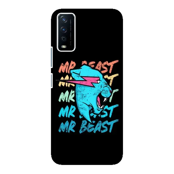 Чехол с принтом «logo Mr beast» для Vivo Y12s