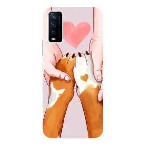 Чохли з собаками для ViVO Y12s (VPrint) (Любовь до собак)