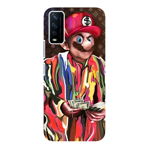 Чехол с принтом «Mario LV» для Vivo Y12s