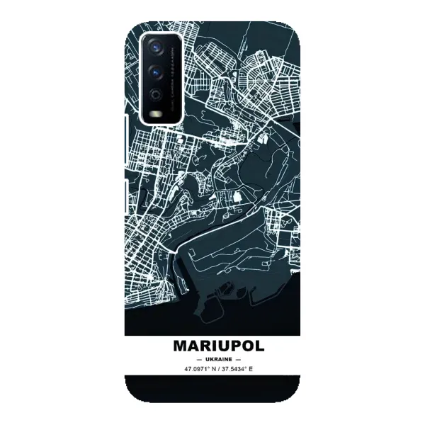 Чехол с принтом «Мариуполь» для Vivo Y12s