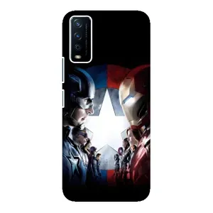 Чохли з героями Марвел ViVO Y12s (VPrint) (Марвел стайл)