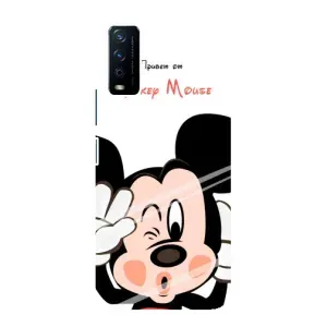 Міккі Маус чохол для ViVO Y12s (AlphaPrint - Мультяшні) (Маус Міккі)