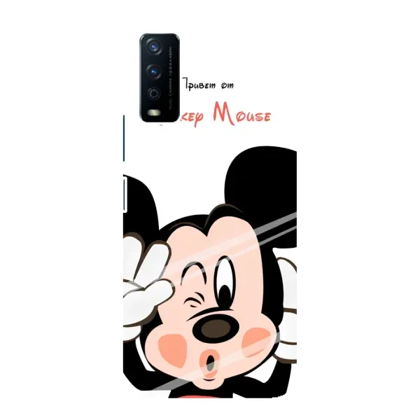 Чехол с принтом «Маус Микки» для Vivo Y12s Чехол с принтом «Маус Микки» для Vivo Y12s