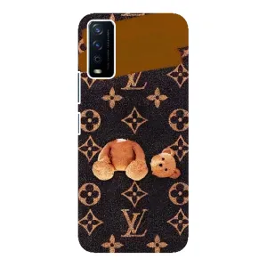 Бренднові Чохли для ViVO Y12s - (PREMIUMPrint) (Ведмедик без голови)