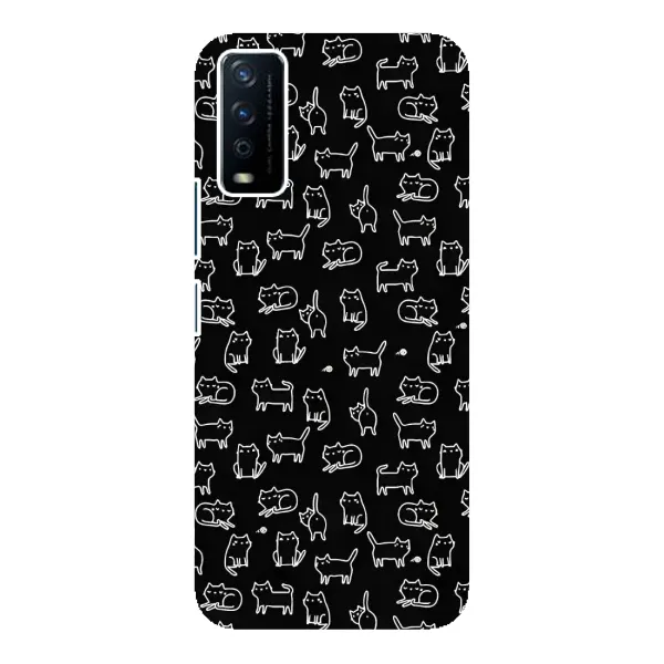 Чехол с принтом «Меленькие котики» для Vivo Y12s Чехол с принтом «Меленькие котики» для Vivo Y12s