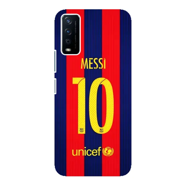 Чехол с принтом «Messi Barca 10» для Vivo Y12s