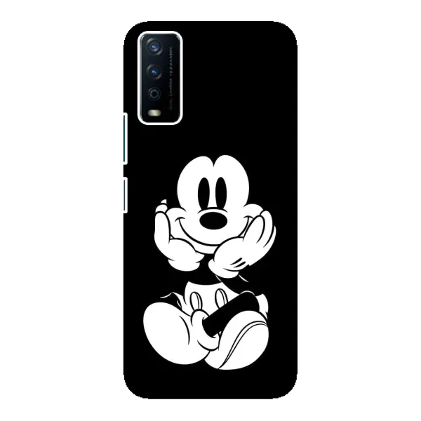Чехол с принтом «Микки на черном» для Vivo Y12s Чехол с принтом «Микки на черном» для Vivo Y12s