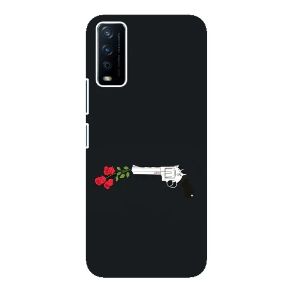 Чохол з принтом «Неочікувані квіти» для Vivo Y12s