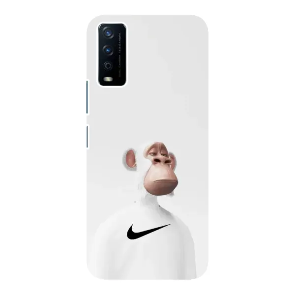 Чехол с принтом «обезьяна NFT Nike» для Vivo Y12s