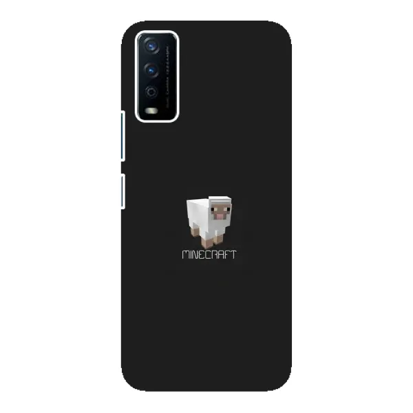 Чохол з принтом «Овечка Майнкрафт» для Vivo Y12s