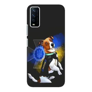 Чохли з картинкою собаки Патрон для ViVO Y12s (AlphaPrint) (Патрон собачка)