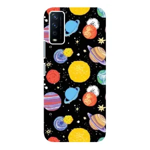Космічні Чохли для ВіВО Y12s (VPrint) (Намальовані планети)