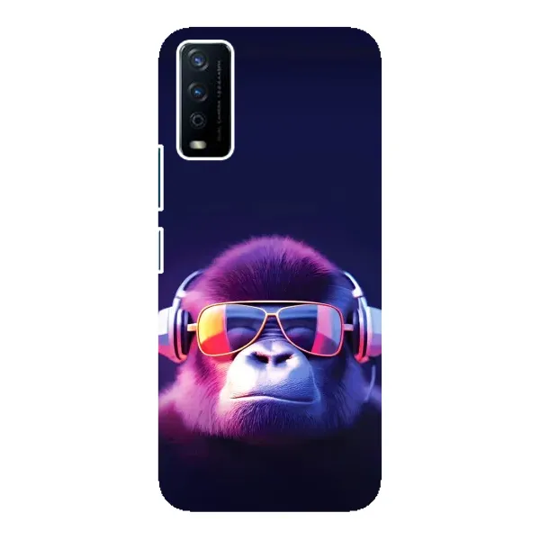 Чехол с принтом «Стильная обезьяна» для Vivo Y12s