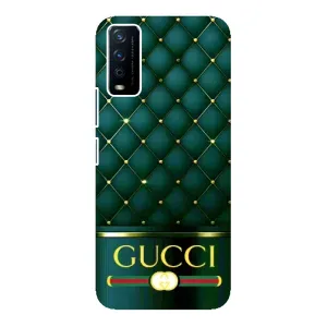 Чохли GUCCI для ВіВО Y12s (AlphaPrint) (Текстура Гуччі)