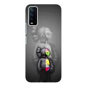Чохли для ViVO Y12s - Bearbrick Louis Vuitton (PREMIUMPrint) (Тіло Bearbrick)