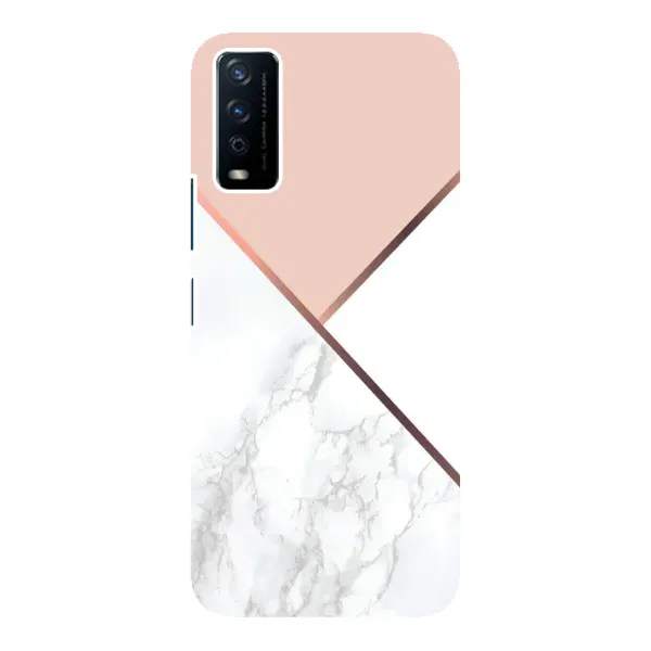 Чехол с принтом «Тройной мрамор» для Vivo Y12s Чехол с принтом «Тройной мрамор» для Vivo Y12s