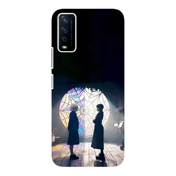 Чехол с принтом «Уэнздей и Инид» для Vivo Y12s Чехол с принтом «Уэнздей и Инид» для Vivo Y12s