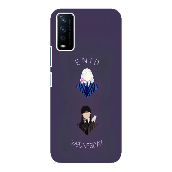 Чехол с принтом «Уэнздей и подруга» для Vivo Y12s Чехол с принтом «Уэнздей и подруга» для Vivo Y12s