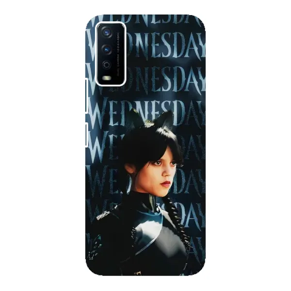 Чехол с принтом «Уэнздей кошка» для Vivo Y12s Чехол с принтом «Уэнздей кошка» для Vivo Y12s
