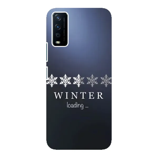Чехол с принтом «Winter loading» для Vivo Y12s