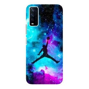 Чохли для ViVO Y12s - з картинкою JORDAN (AlphaPrint) (Яскравий Джордан)