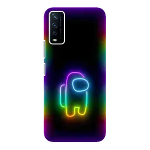 Чохли Амонг Ас для ViVO Y12s (AlphaPrint) (Яскравий скін)