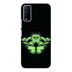 Чохли з героями Марвел ViVO Y12s (VPrint) (Зелений Халк)