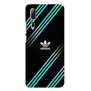 Чохли Адидас для ZTE Axon 10 Pro (AlphaPrint) (Адідас з полосами)