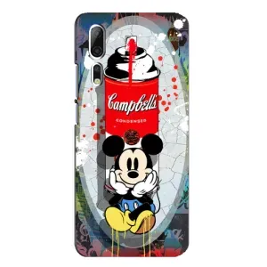 Чохол Disney Mouse ZTE Axon 10 Pro (PREMIUMPrint) (Американський Маус)