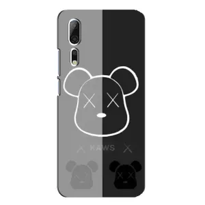 Чохли для ZTE Axon 10 Pro - Bearbrick Louis Vuitton (PREMIUMPrint) (БеарБрік очі)