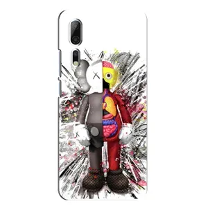 Чохли для ZTE Axon 10 Pro - Bearbrick Louis Vuitton (PREMIUMPrint) (Беарбрік)