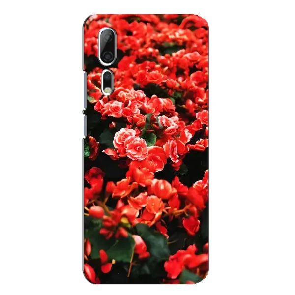 Чохол з принтом «Квіти червоні» для ZTE Axon 10 Pro