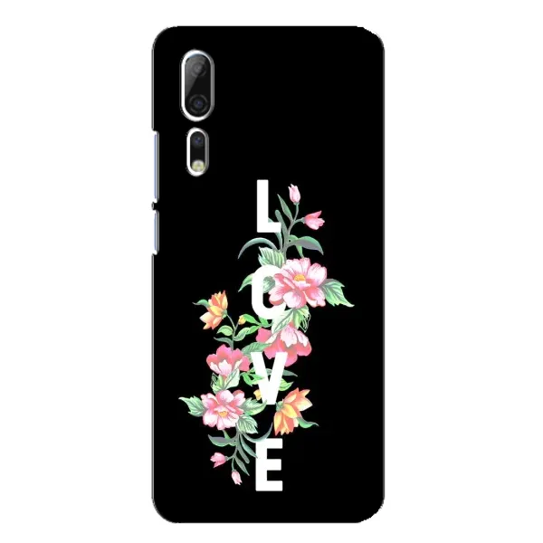 Чехол с принтом «Цветы LOVE» для ZTE Axon 10 Pro Чехол с принтом «Цветы LOVE» для ZTE Axon 10 Pro