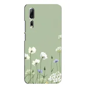 Чохол з принтом «Квіти на зеленому» для ZTE Axon 10 Pro