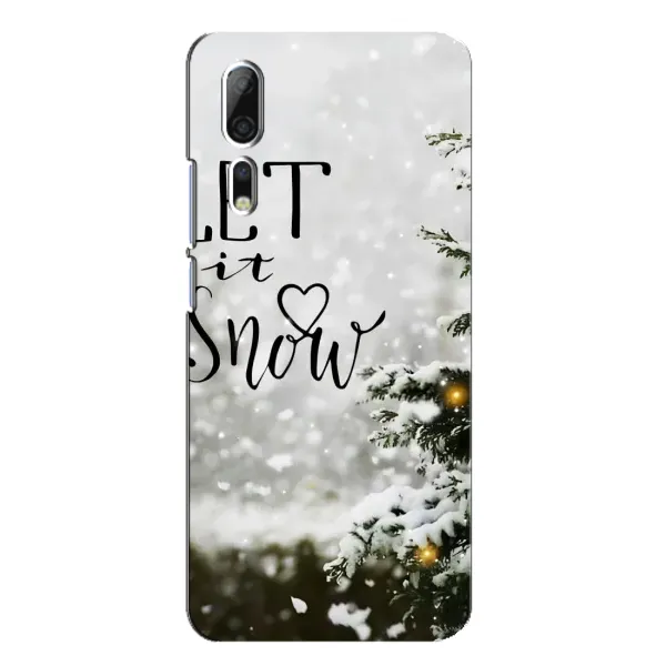 Чохол з принтом «Let it snow» для ZTE Axon 10 Pro Чохол з принтом «Let it snow» для ZTE Axon 10 Pro