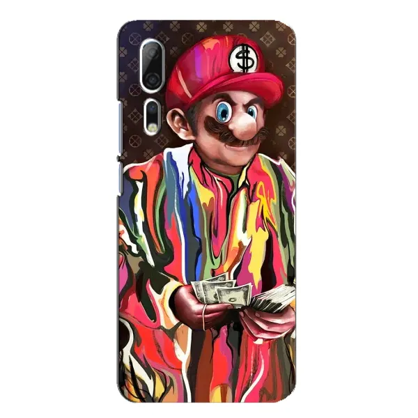 Чехол с принтом «Mario LV» для ZTE Axon 10 Pro