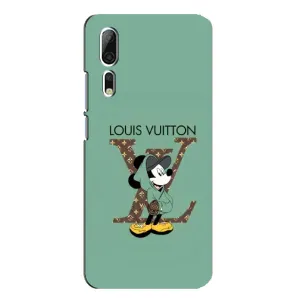Чехлы Луи Витон для ZTE Axon 10 Pro (AlphaPrint - LOUIS VUITTON) (Микки Маус LV)