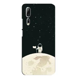 Космические Чехлы для Аксон 10 Про (VPrint) (На луне)