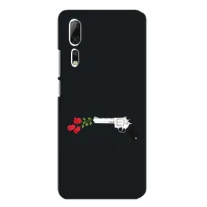 Чехлы (ART) Цветы на ZTE Axon 10 Pro (VPrint) (Неожиданные цветы)