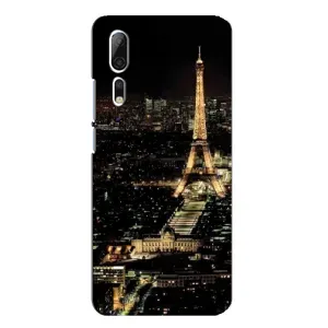 Чохол Ейфелева Вежа ZTE Axon 10 Pro - (AlphaPrint) (Нічний Париж)