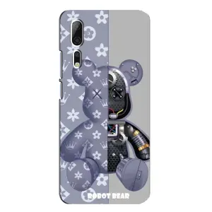 Крутые Чехлы Луи Виттон для ZTE Axon 10 Pro (AlphaPrint) (Робот Мишка)