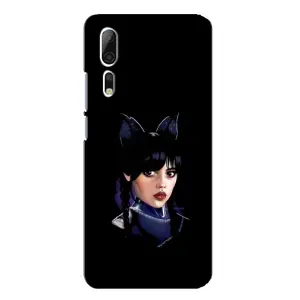 Чохли Венсдей на ZTE Axon 10 Pro Уенсдей (AlphaPrint) (серйозна Венздей)