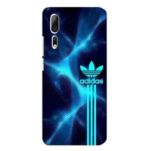 Чохли Адидас для ZTE Axon 10 Pro (AlphaPrint) (Синій Адідас)