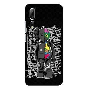 Чохли для ZTE Axon 10 Pro - Bearbrick Louis Vuitton (PREMIUMPrint) (Стиль Bearbrick)