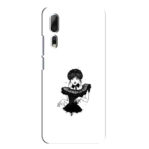 Чохол з принтом «танець Венздей» для ZTE Axon 10 Pro