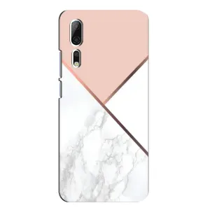 Мраморний чехол на ZTE Axon 10 Pro (VPrint) (Тройний мрамор)
