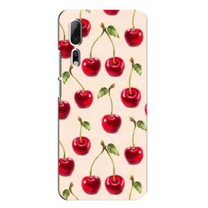 Чехлы с Фруктами для ZTE Axon 10 Pro (VPrint) (Вишня)