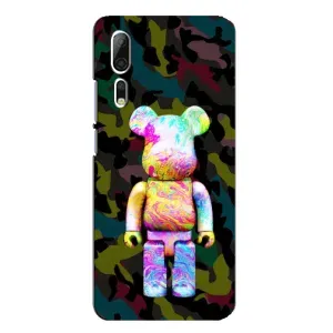 Чохли для ZTE Axon 10 Pro - Bearbrick Louis Vuitton (PREMIUMPrint) (Яскравий Bearbrick)
